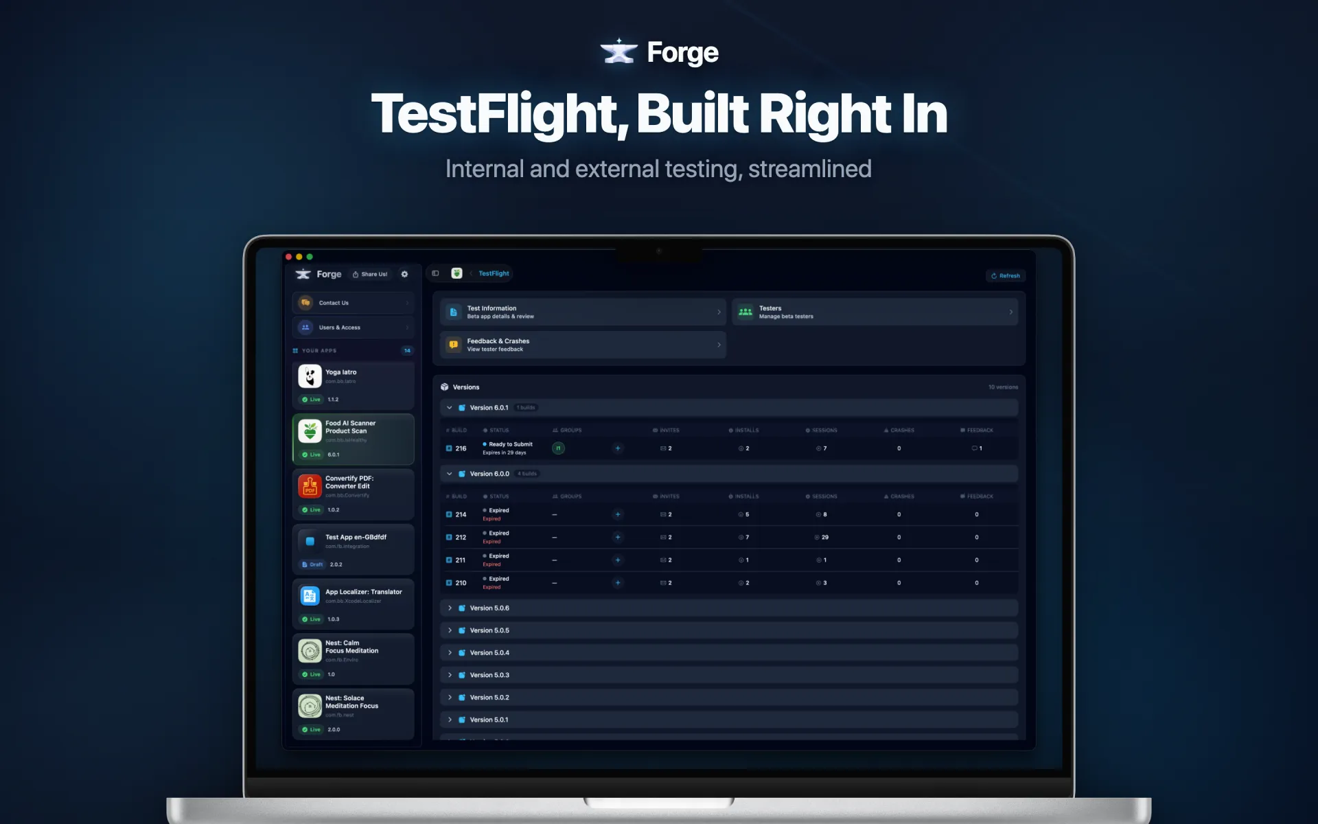 Forge — TestFlight